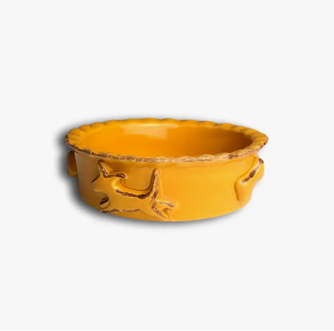 Carmel Ceramica Dog Food and Water Bowl - " Caramel"  - 3 sizes