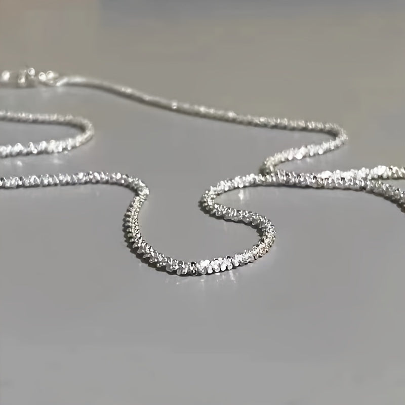 17" 925 Sterling Silver Chain Without Pendant