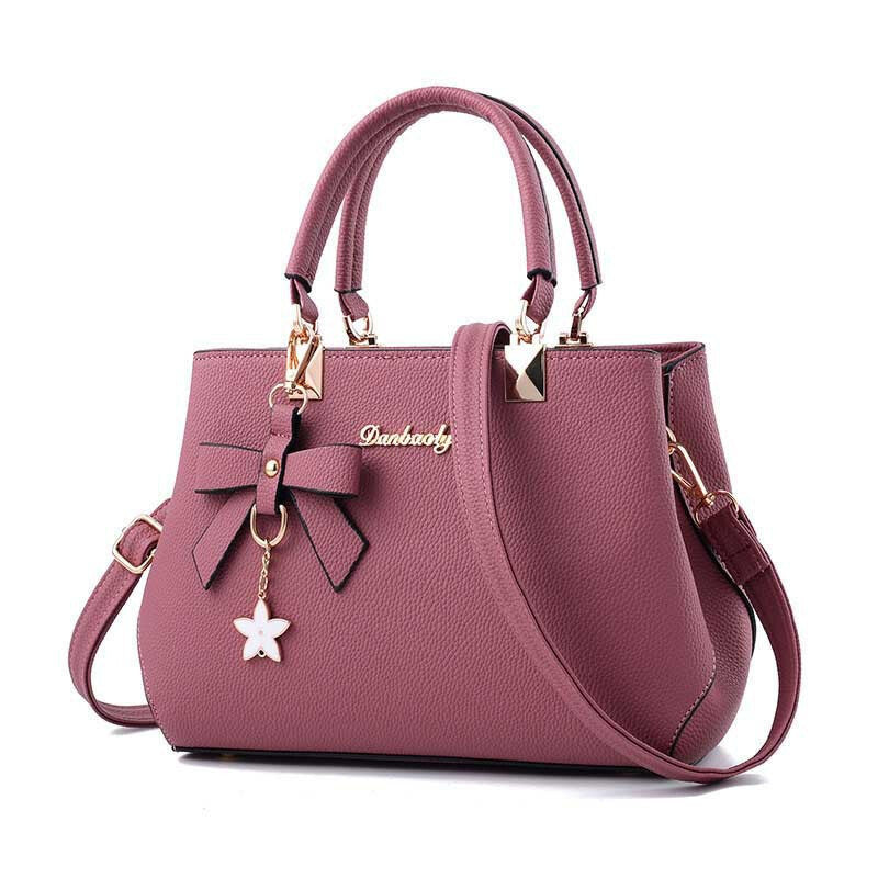 Shoulder Bag WomenLuxury Handbags Bags Plum Bow Sweet Messenger Crossbody Bag