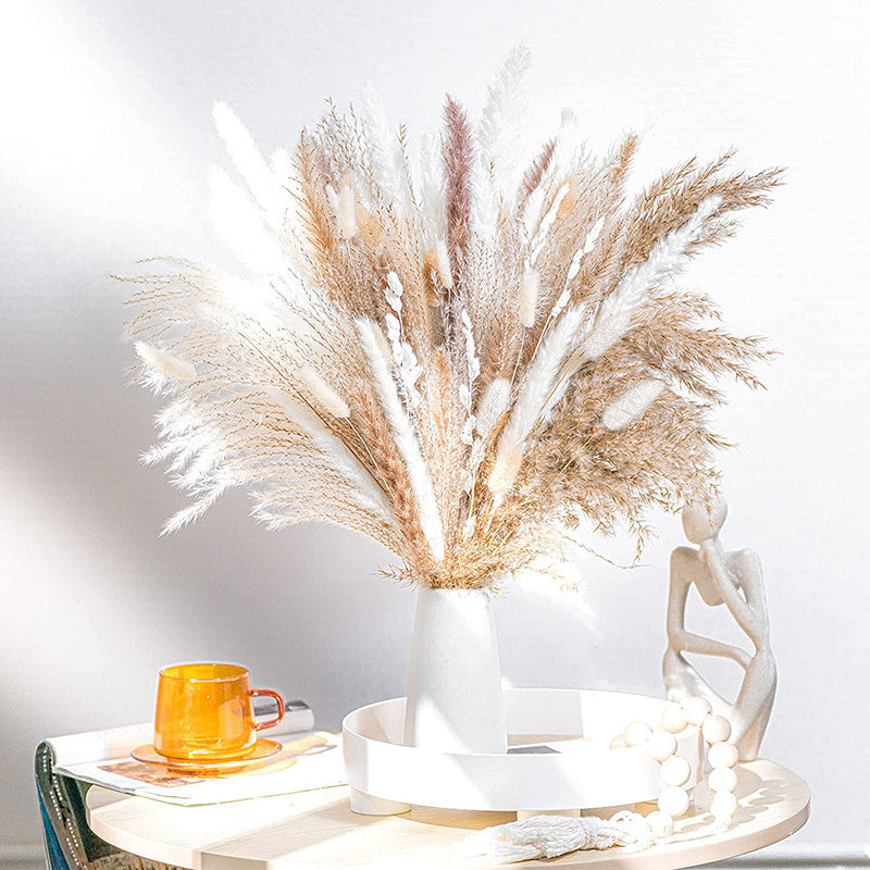 60/62/76/80/85/100pcs Boho Natural Pampas Grass