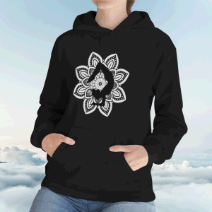 Bohemian Style Yoga Hoodie