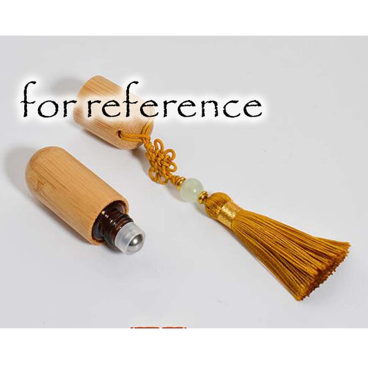 2ML Bamboo Essential Oil Roller Refillable Container
