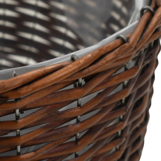 Wicker Planter with Lining