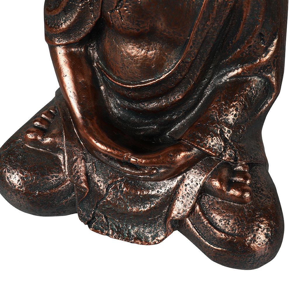 16" Zen Buddha Indoor Outdoor Statue