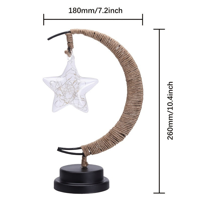 LED Star And Moon Lamp