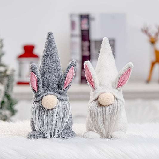 Easter Gnome Rabbit Plush Doll