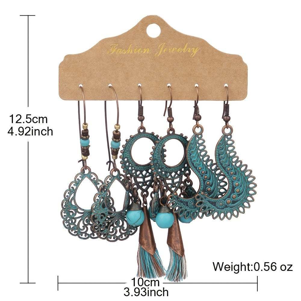 Boho Drop Vintage Drop Earrings - Assorted Styles