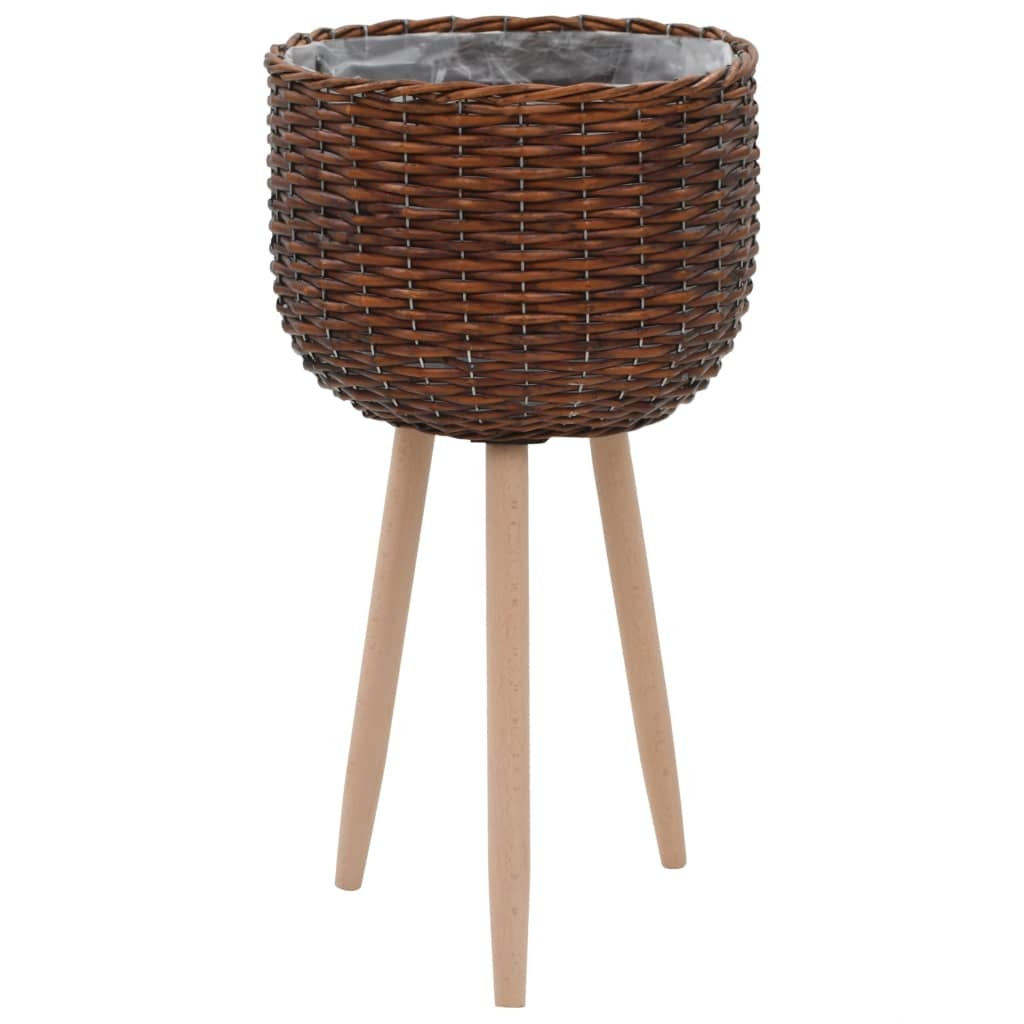 Wicker Planter with Lining