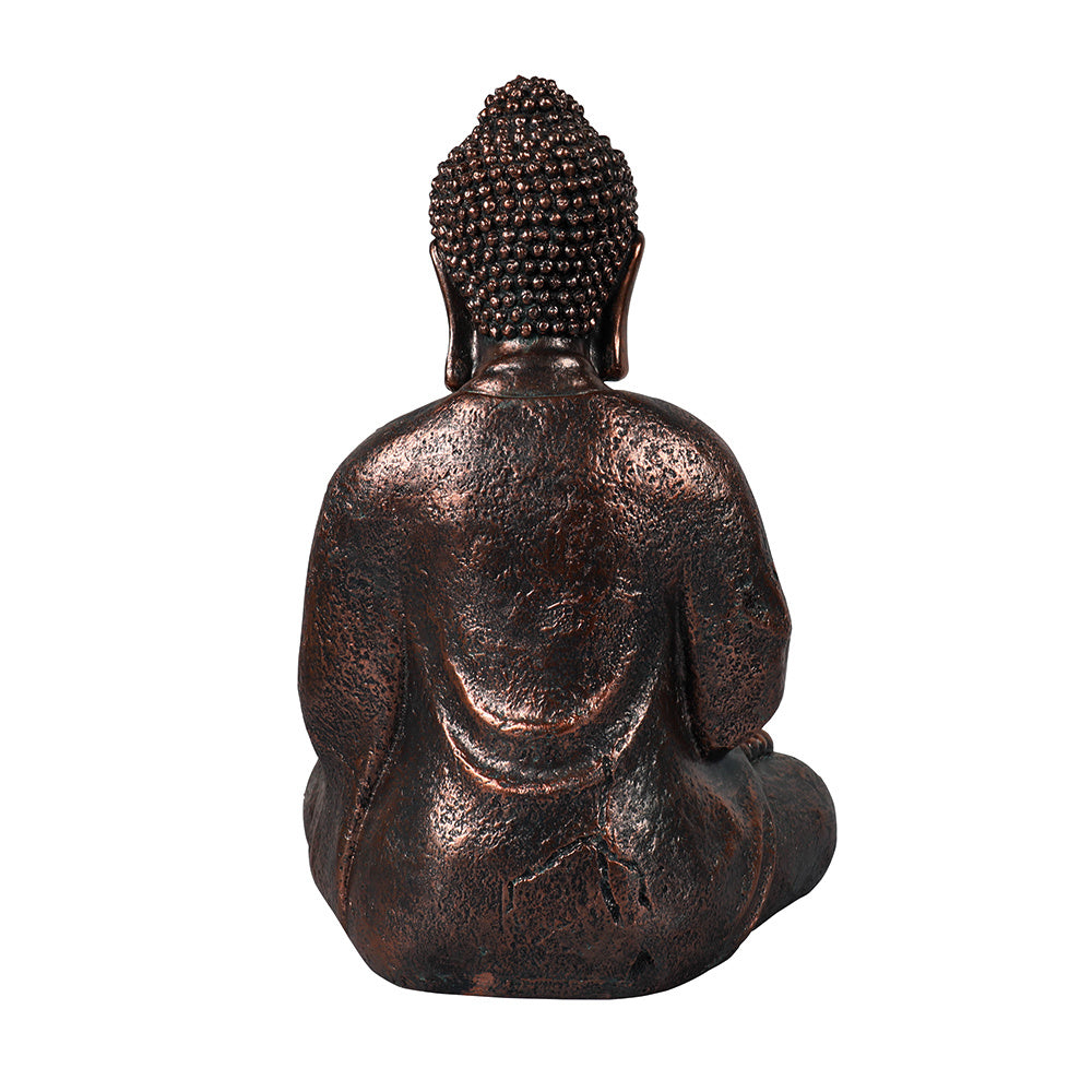 16" Zen Buddha Indoor Outdoor Statue