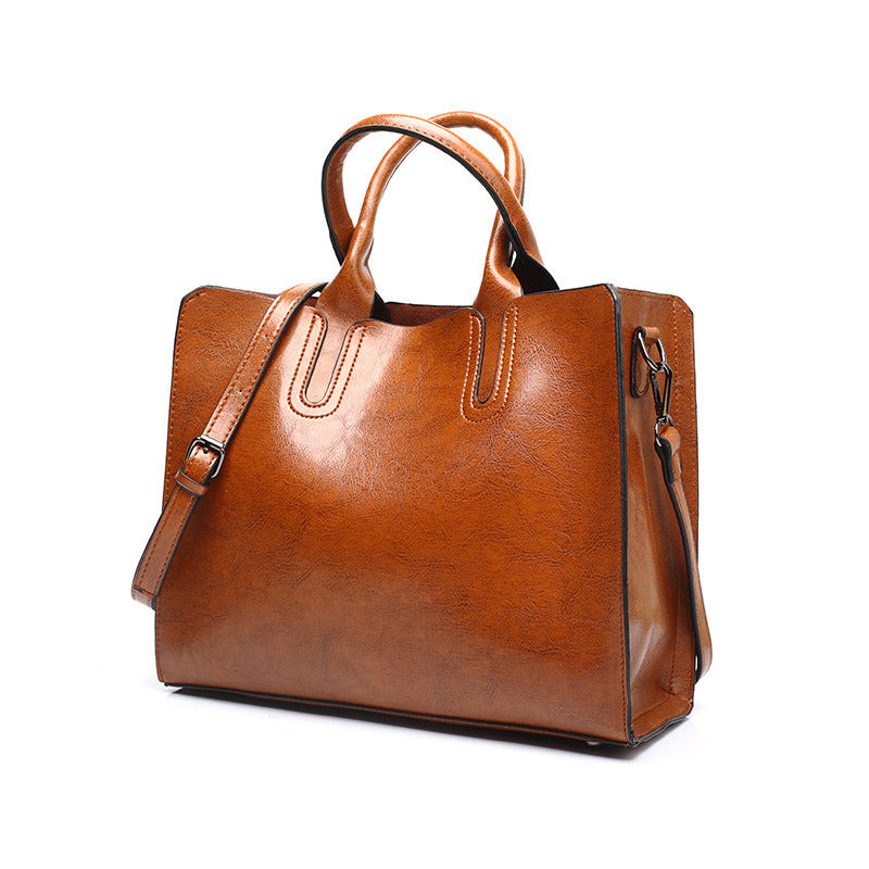 Leather Handbags Big Women Bag Casual Bags