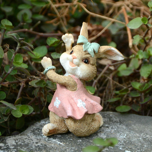 Adorable Rabbit Yard Ornament