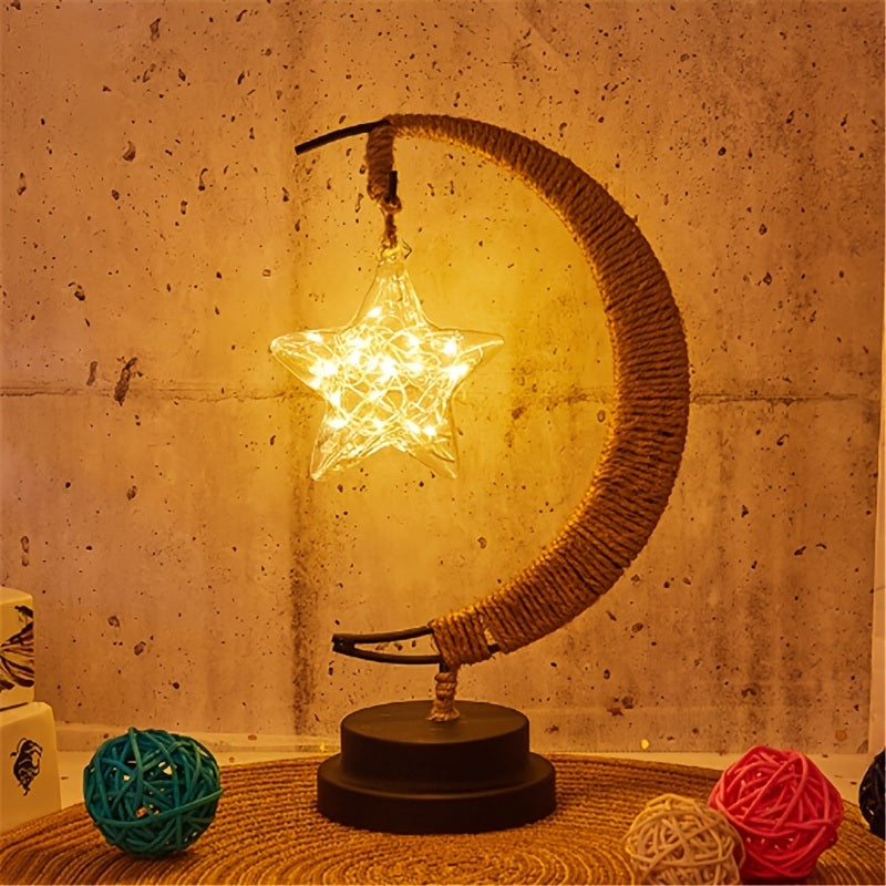 LED Star And Moon Lamp